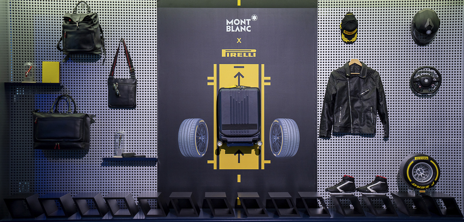 montblanc pirelli suitcase