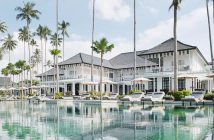 Located on Bintan Island, just off Singapore, The Sanchaya is a contemporary beachfront retreat with just a touch of Old World glamour.